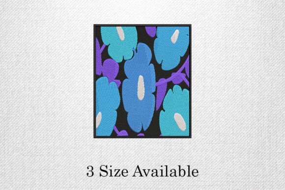 Abstract Bold Flower Embroidery File Review