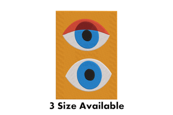 Abstract Eye Embroidery Design Review