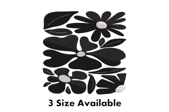Black Floral Pattern Embroidery File Review