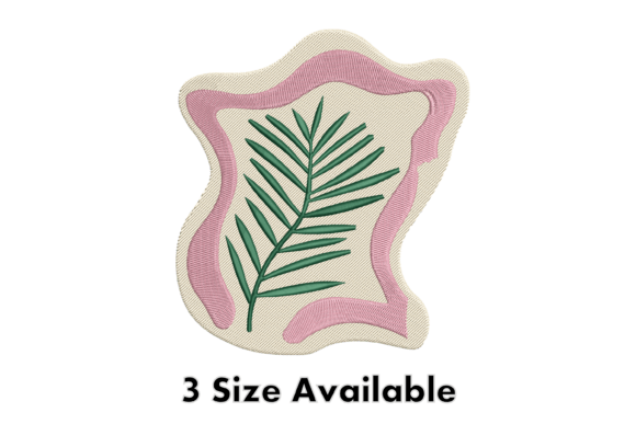 Botanical Leaf Embroidery Design Review for Real Projects