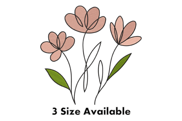 Elegant Line Floral Embroidery File Review