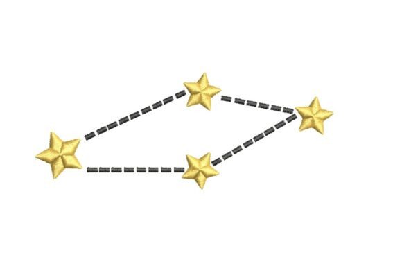 Gold Star Constellation Embroidery Design Review