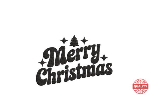 Merry Christmas Text Embroidery Review