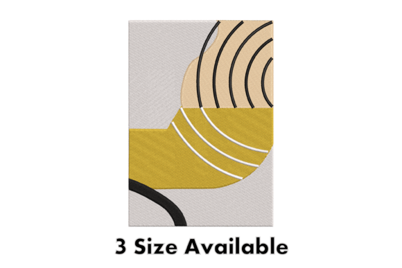 Modern Abstract Line Embroidery Art Review