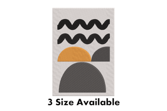 Modern Geometric Embroidery File Review