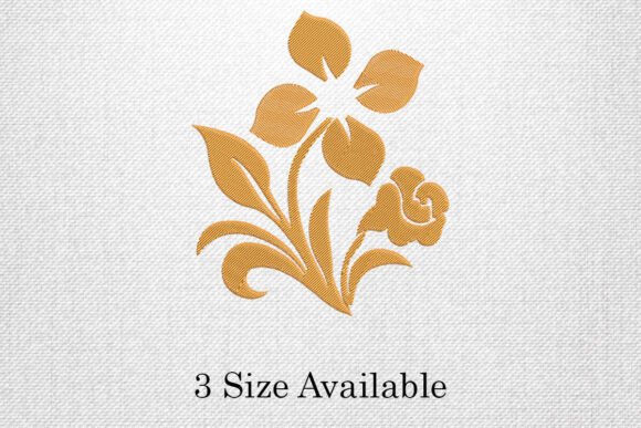 Yellow Floral Embroidery Design File Review